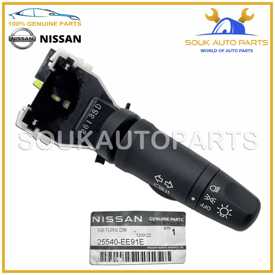 25540-EE91E Genuine Nissan TURN SIGNAL SWITCH ASSY 25540EE91E OEM
