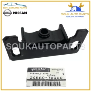 34560-70N00 Genuine Nissan BRACKET ASSY-HOLDER RUBBER 3456070N00 OEM
