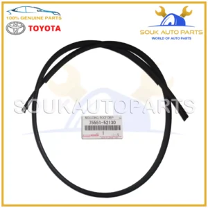 75551-52130 Toyota GENUINE ROOF DRIP SIDE MOULDING, RH/LH 7555152130 OEM YARIS
