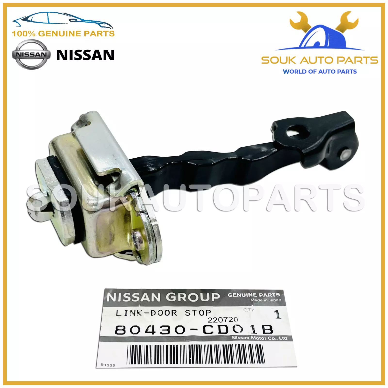 80430-CD01B Genuine Nissan LINK-DOOR STOP 80430CD01B OEM