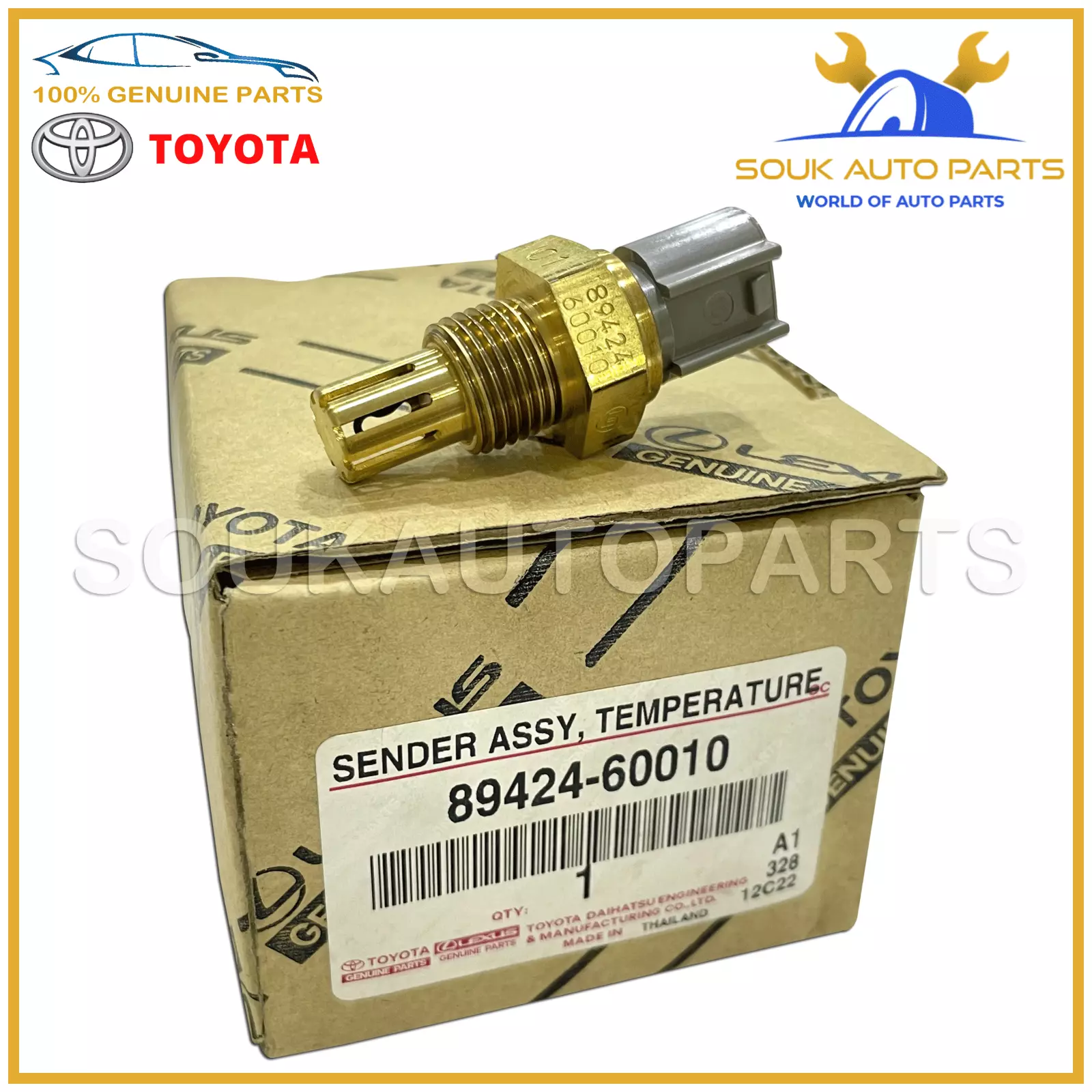 89424-60010 Genuine Toyota SENSOR, INLET AIR TEMPERATURE 8942460010 OEM