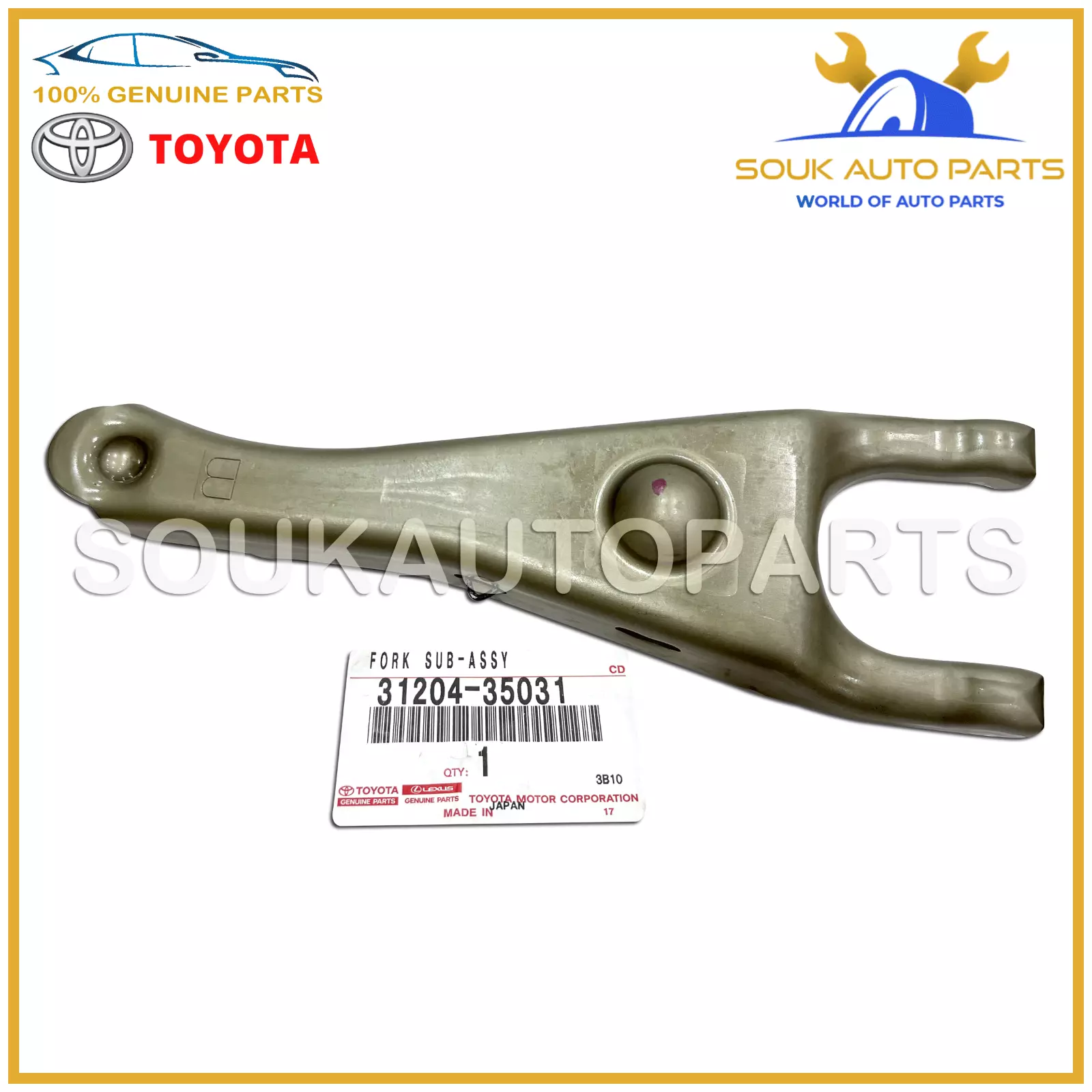 31204-35031 Genuine Toyota CLUTCH RELEASE FORK 3120435031 OEM