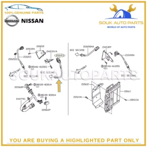 22693-7S000 Genuine Nissan Infiniti AIR FUEL RATIO SENSOR 226937S000 OEM