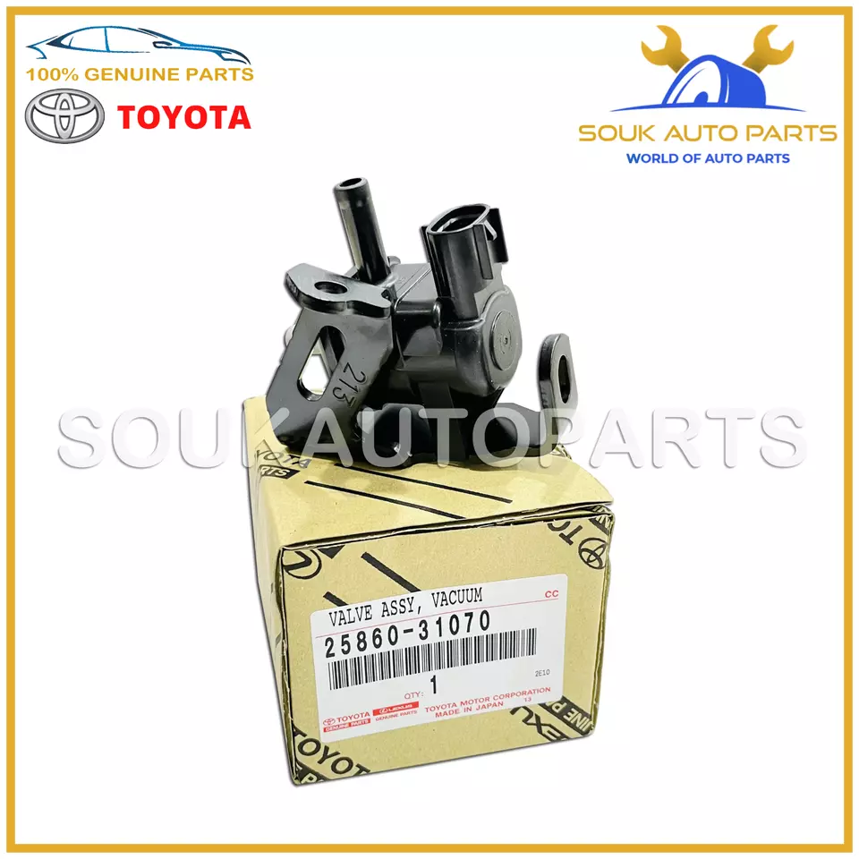 25860-31070 Genuine Toyota VALVE ASSY, VACUUM SWITCHING, NO.1 2586031070 OEM