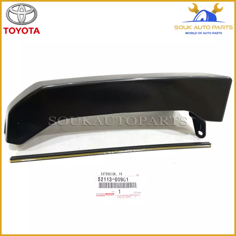 52113-60901 Genuine Toyota BAR, FRONT BUMPER, LH 5211360901