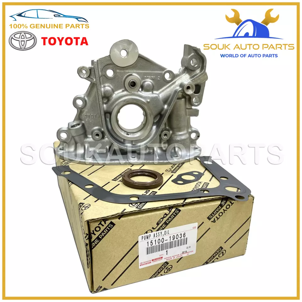 15100-19036 Genuine Toyota OIL PUMP ASSY 4AGE 4AGE-T 1510019036 OEM