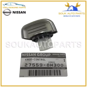 27559-8H300 Genuine Nissan KNOB-CONTROL 275598H300 OEM