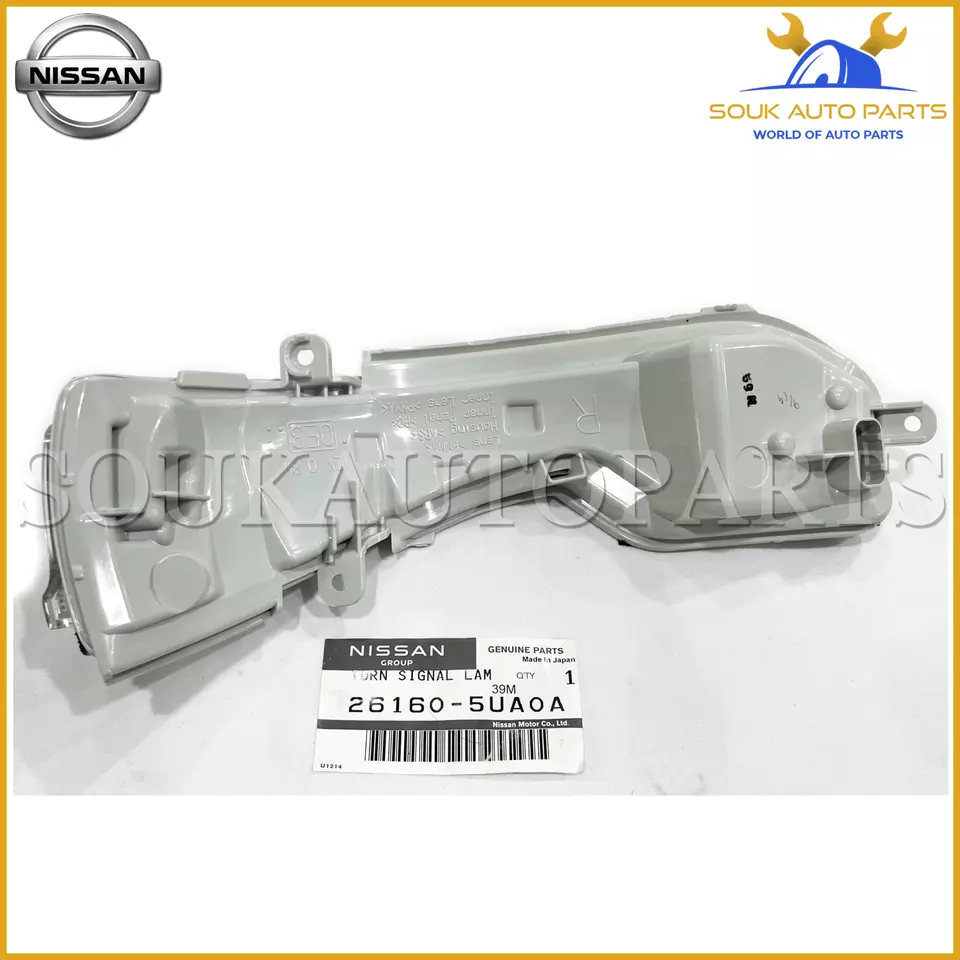 26160-5UA0A Genuine Nissan TURN SIGNAL LAMP 261605UA0A OEM QX50 QX50/EX QX60/JX