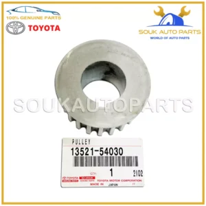 13521-54030 Genuine Toyota CRANKSHAFT TIMING PULLEY 1352154030 OEM