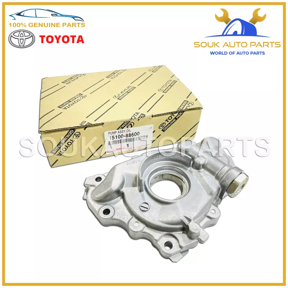 15100-88600 Genuine Toyota OIL PUMP ASSY 2ZZ-GE/FE COROLLA CELICA