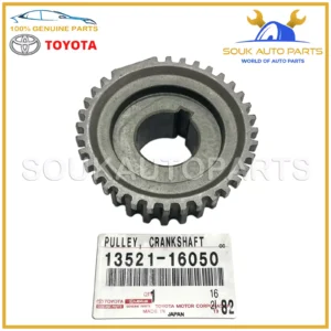 13521-16050 Genuine Toyota CRANKSHAFT TIMING PULLEY 1352116050 OEM