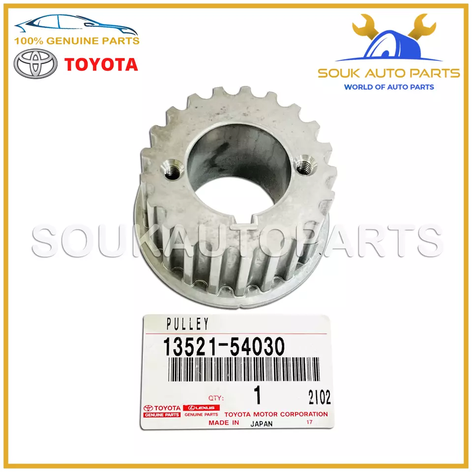 13521-54030 Genuine Toyota CRANKSHAFT TIMING PULLEY 1352154030 OEM