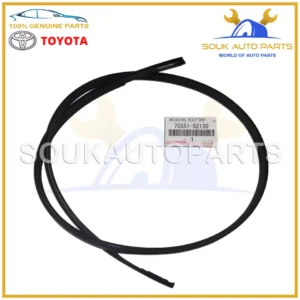 75551-52130 Toyota GENUINE ROOF DRIP SIDE MOULDING, RH/LH 7555152130 OEM YARIS