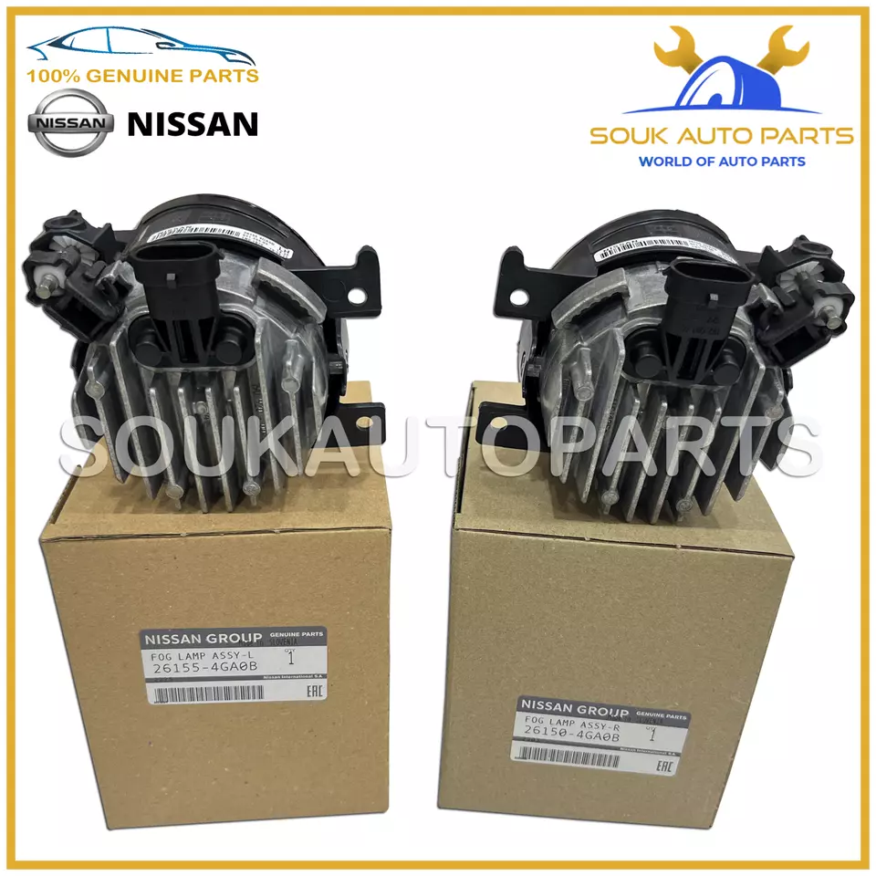 26150-4GA0B 26155-4GA0B Genuine Nissan FOG LAMP SET RH & LH For Q50/60 QX50 QX80