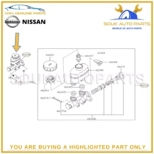 46010-24U20 Genuine Nissan BRAKE MASTER CYLINDER 4601024U20 OEM SKYLINE R33 RB26