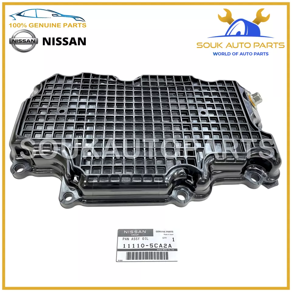 11110-5CA2A Genuine Nissan PAN ASSY OIL W/GASKET VR30 Q50 Q60 G37 3.0Ltr 2017-19