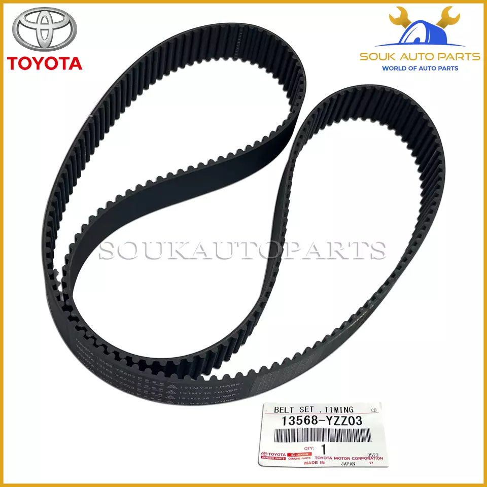 13568-YZZ03 Genuine Toyota TIMING BELT 13568YZZ03 OEM 4RUNNER T100 TUNDRA