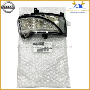 26160-1LA1A Genuine Nissan LAMP ASSY-SIDE TURN SIGNAL, RH 261601LA1A OEM