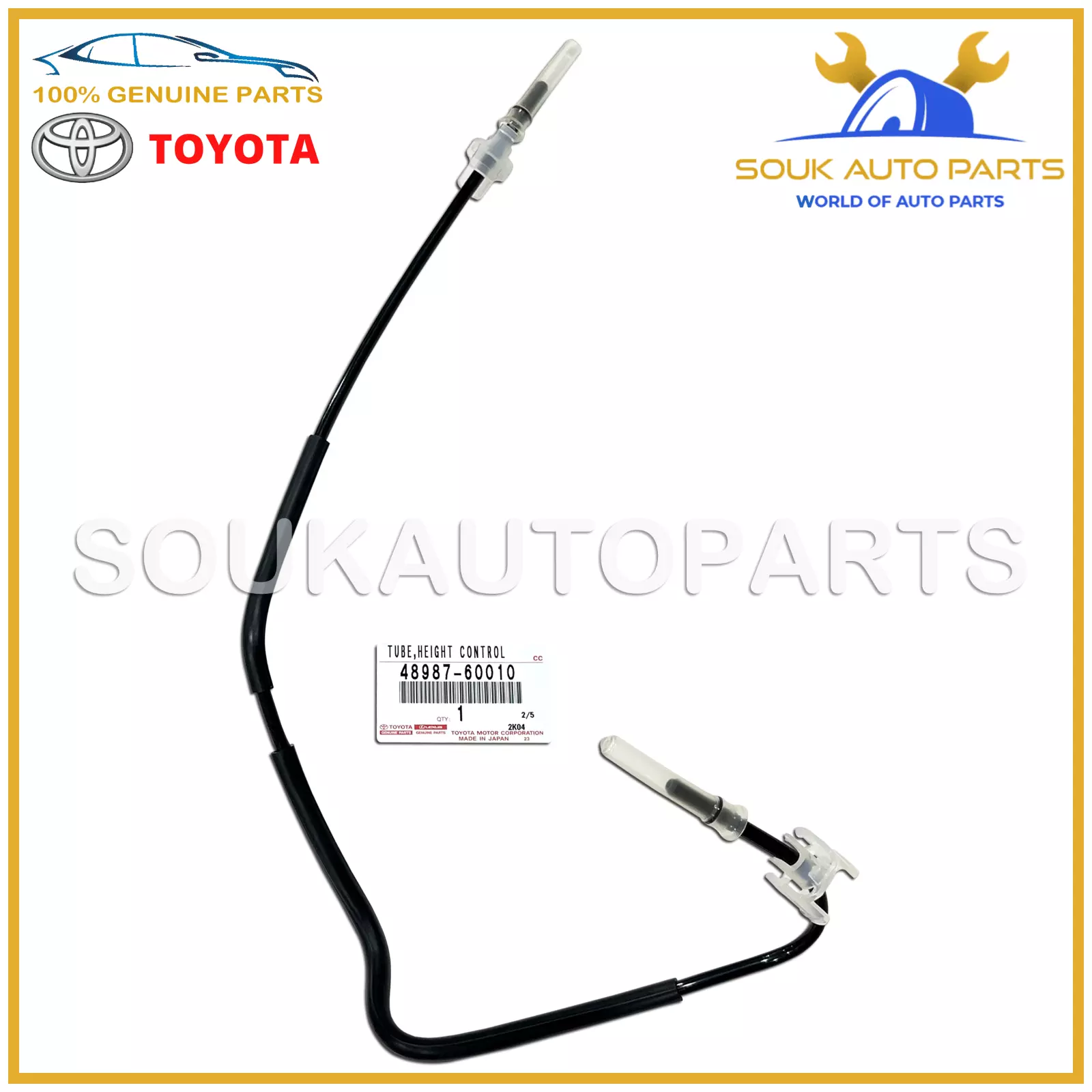 48987-60010 Genuine Toyota HEIGHT CONTROL TUBE, NO.7 LEXUS GX470 4RUNNER