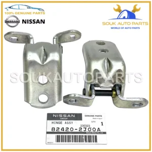 82420-2J00A Genuine Nissan HINGE ASSY-FRONT DOOR SET OF 2Pcs 824202J00A OEM
