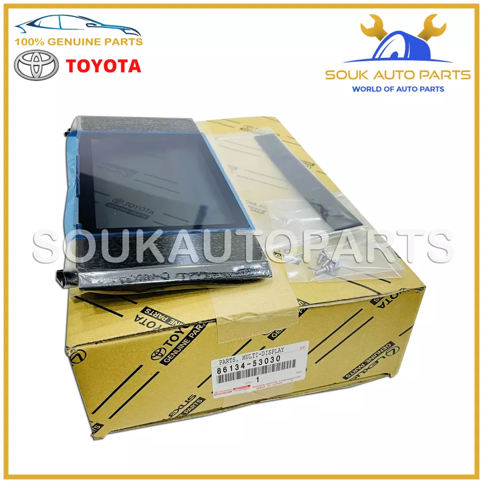 86134-53030 Genuine Toyota PARTS, MULTI-DISPLAY 8613453030 OEM LEXUS IS350 RC350