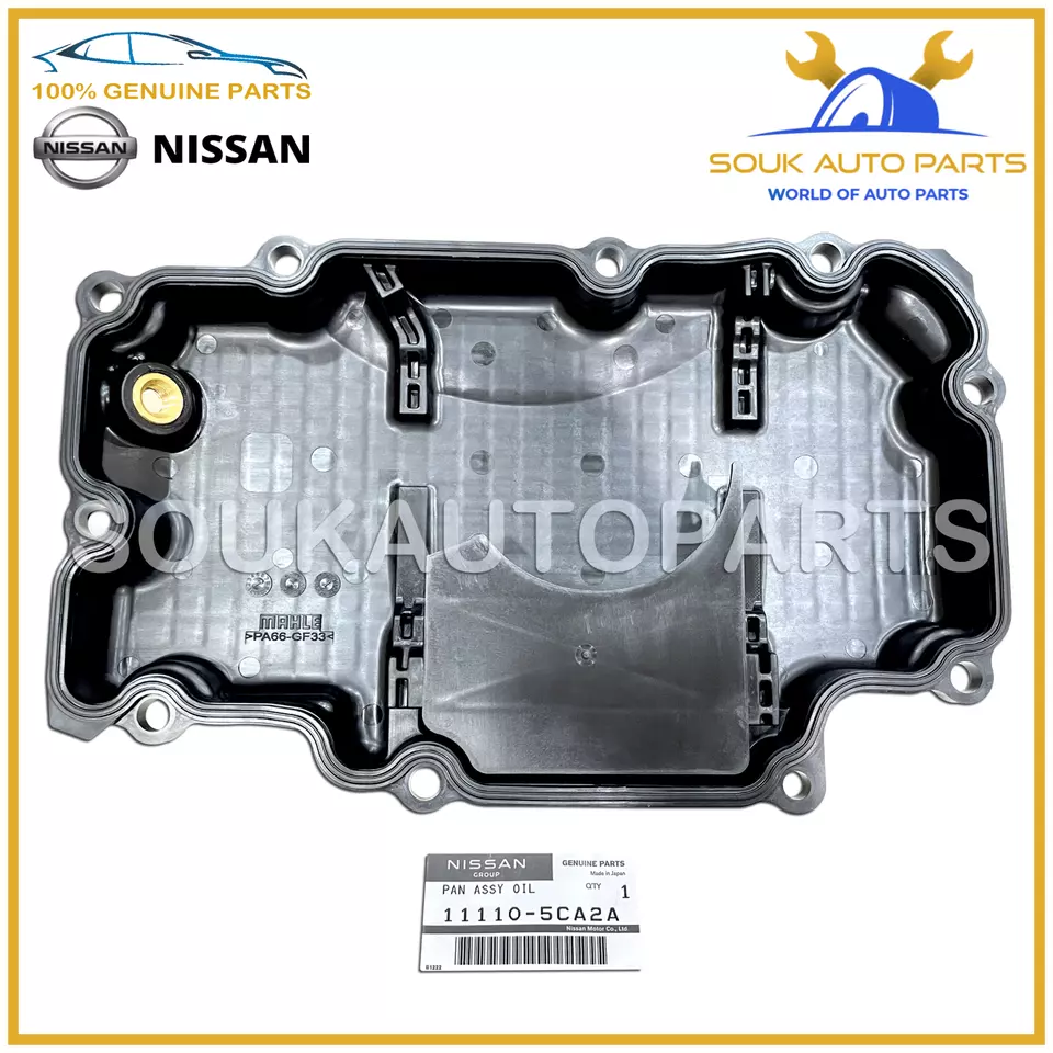 11110-5CA2A Genuine Nissan PAN ASSY OIL W/GASKET VR30 Q50 Q60 G37 3.0Ltr 2017-19