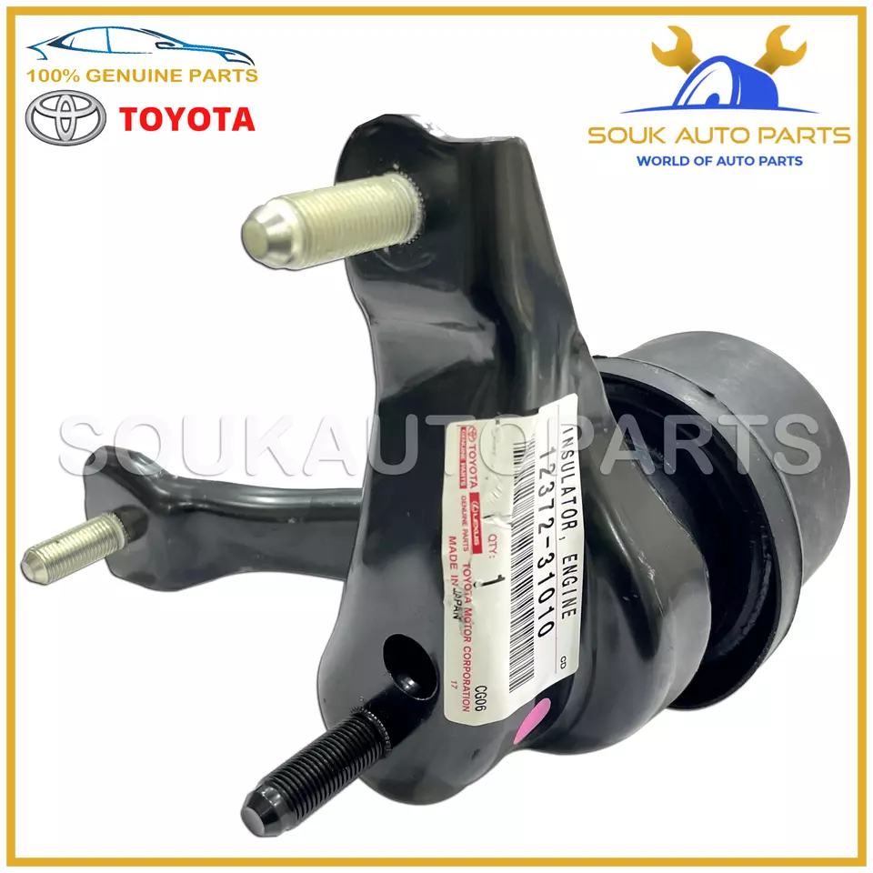 12372-31010 Genuine Toyota INSULATOR ENGINE MOUNTING LH 1237231010 OEM