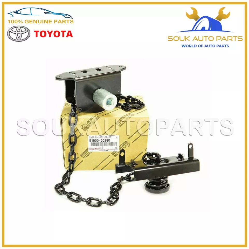 51900-60280 Genuine Toyota SPARE WHEEL CARRIER ASSY 5190060280 OEM