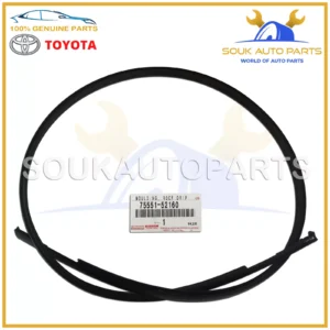 75551-52160 GENUINE TOYOTA ROOF DRIP SIDE FINISH MOULDING, RH 7555152160 OEM