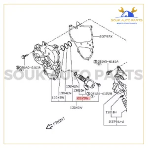 23796-JK24B Genuine Nissan Infiniti VVT VALVE SOLENOID (RH) 23796JK24B OEM