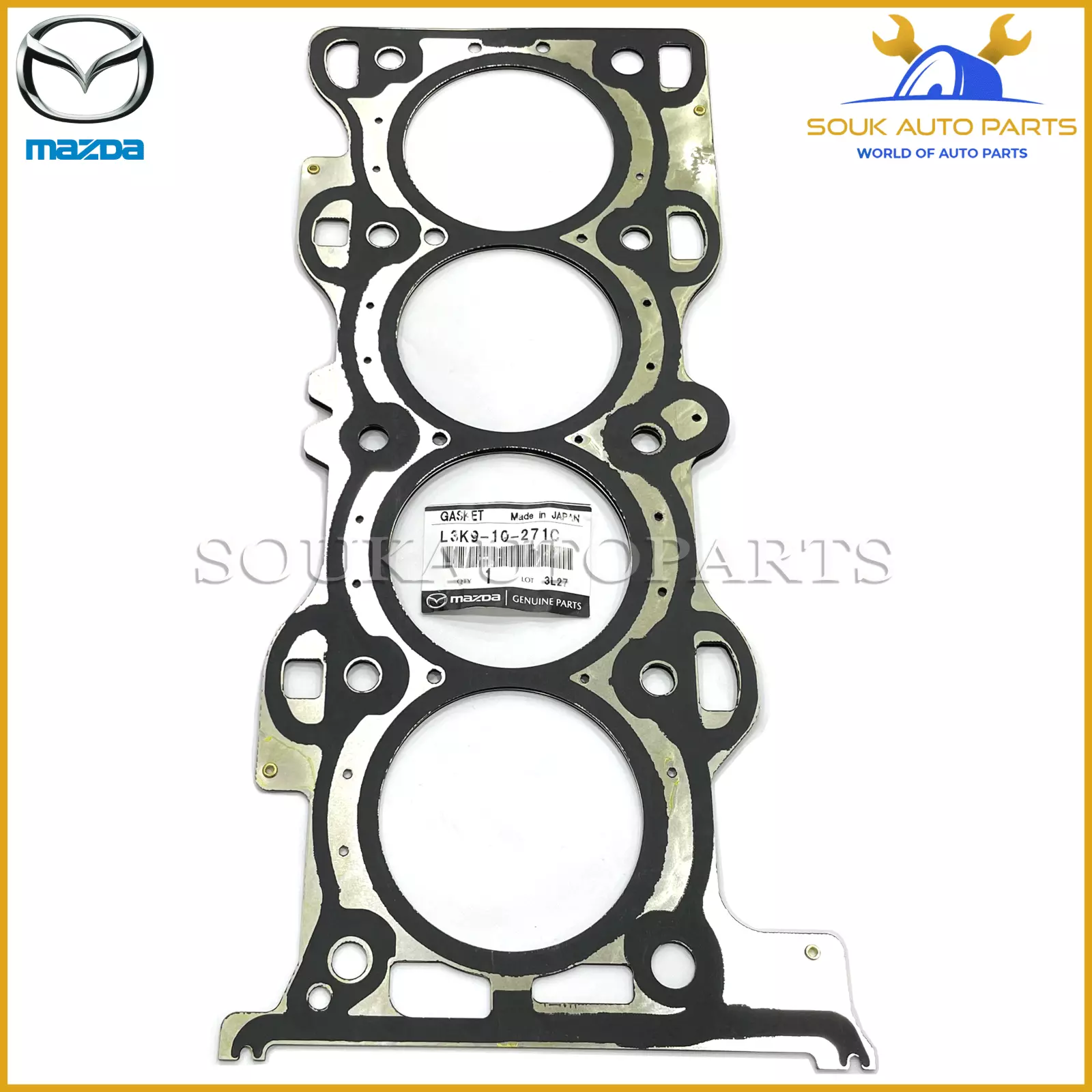 L3K9-10-271C Genuine Mazda GASKET, CYLINDER HEAD L3K910271C OEM