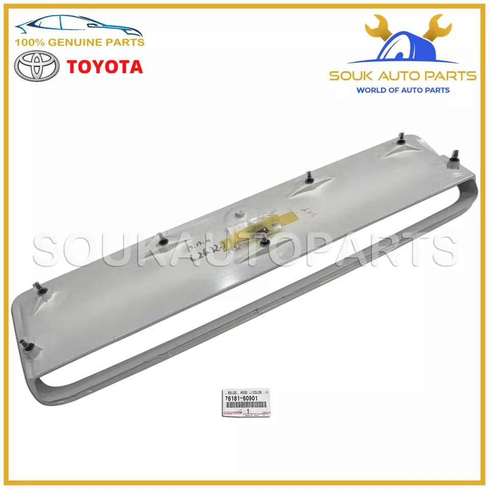 76181-60901 Genuine Toyota BULGE, HOOD 7618160901 OEM LAND CRUISER