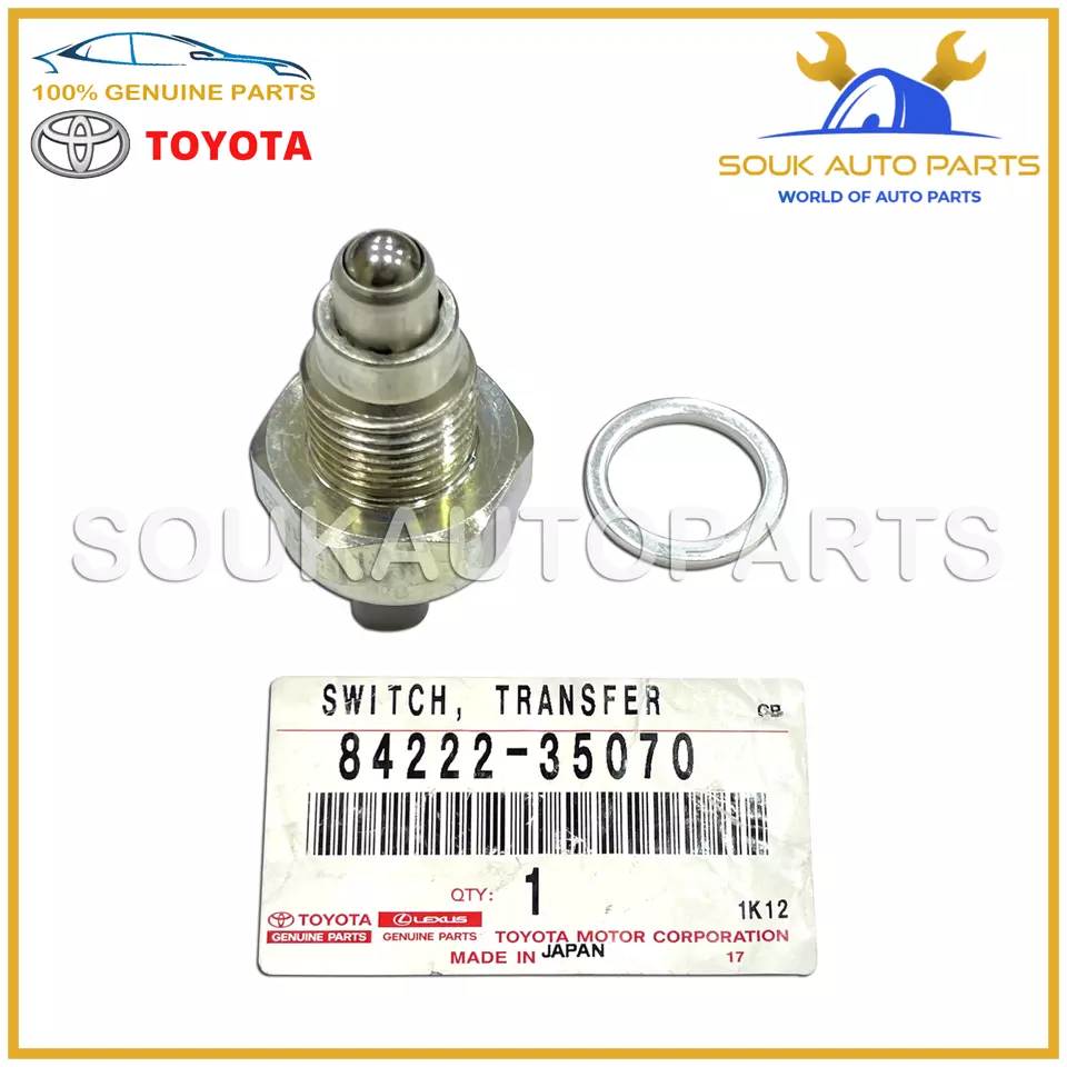 84222-35070 Genuine Toyota SWITCH, TRANSFER INDICATOR, NO.3 8422235070 OEM