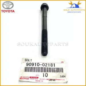 90910-02181 Genuine Toyota CYLINDER HEAD BOLT SET 20 PCS 2UZ-FE 4RUNNER