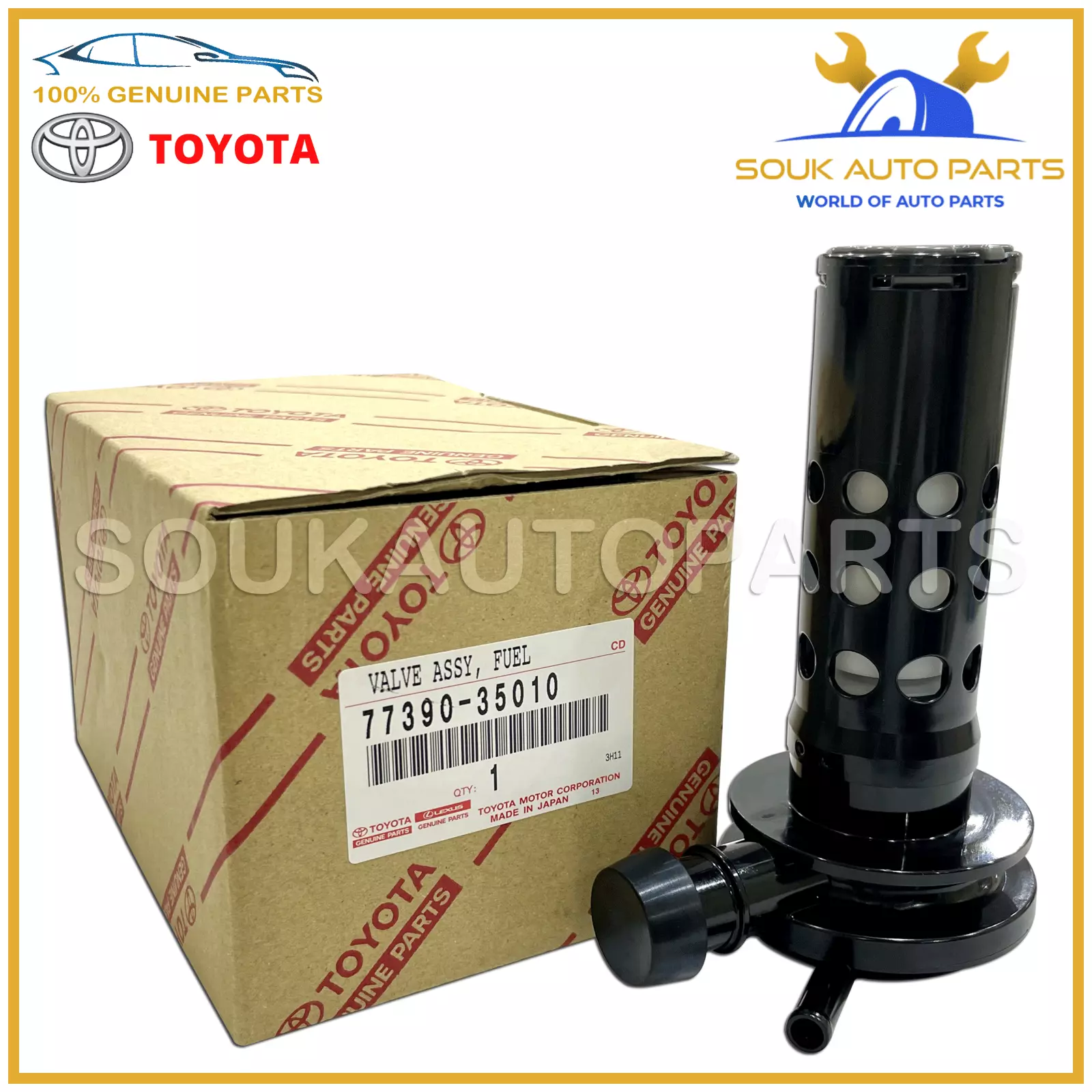 77390-35010 Genuine Toyota Lexus FUEL TANK OVERFILL CHECK VALVE