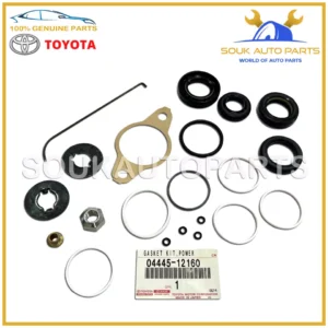 04445-12160 Genuine Toyota GASKET KIT, POWER STEERING GEAR (RACK & PINION) OEM