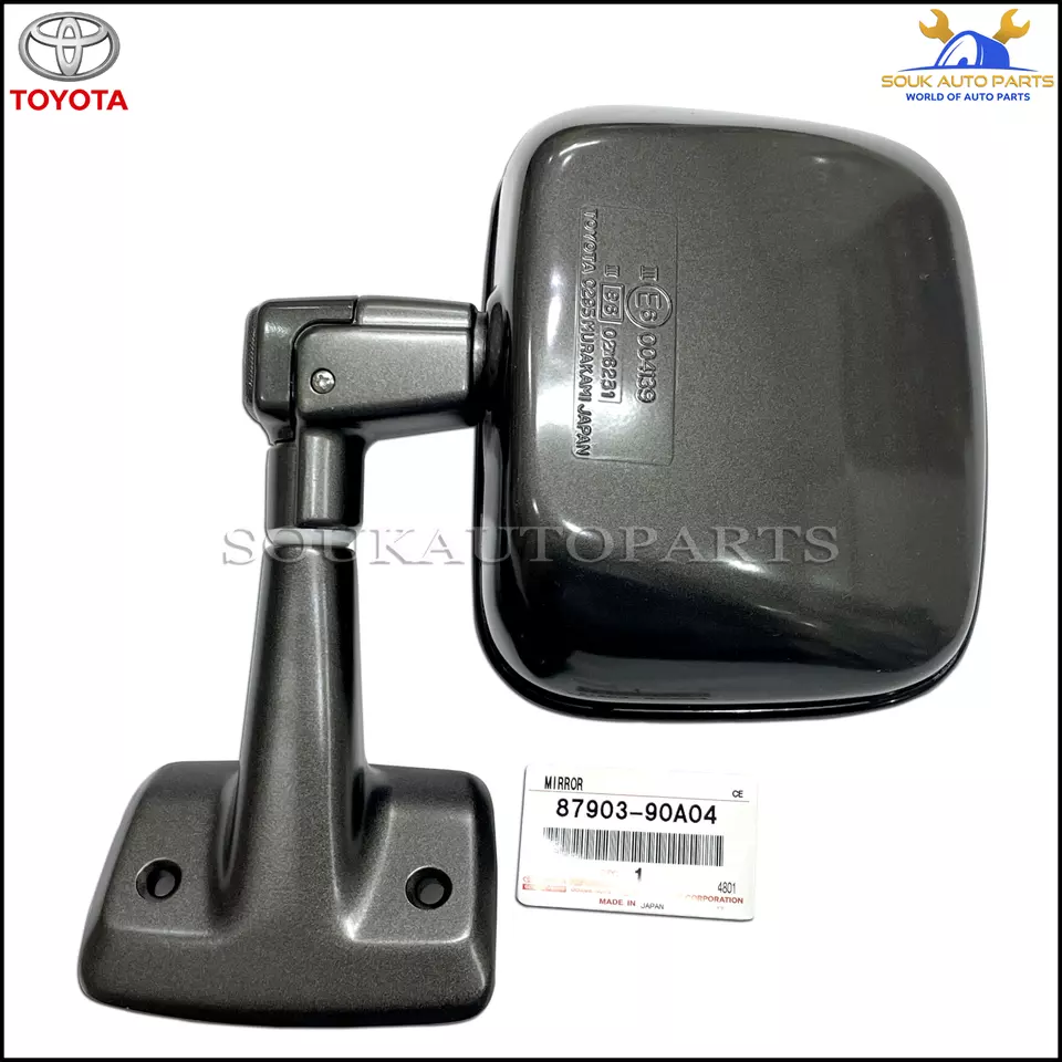 87903-90A04 Genuine Toyota MIRROR ASSY, OUTER REAR VIEW, RH/LH 8790390A04 OEM LC