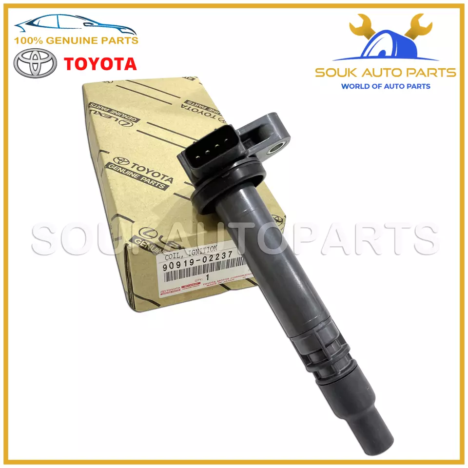 90919-02237 Genuine Toyota COIL ASSY, IGNITION 9091902237 OEM HILUX LC PRADO