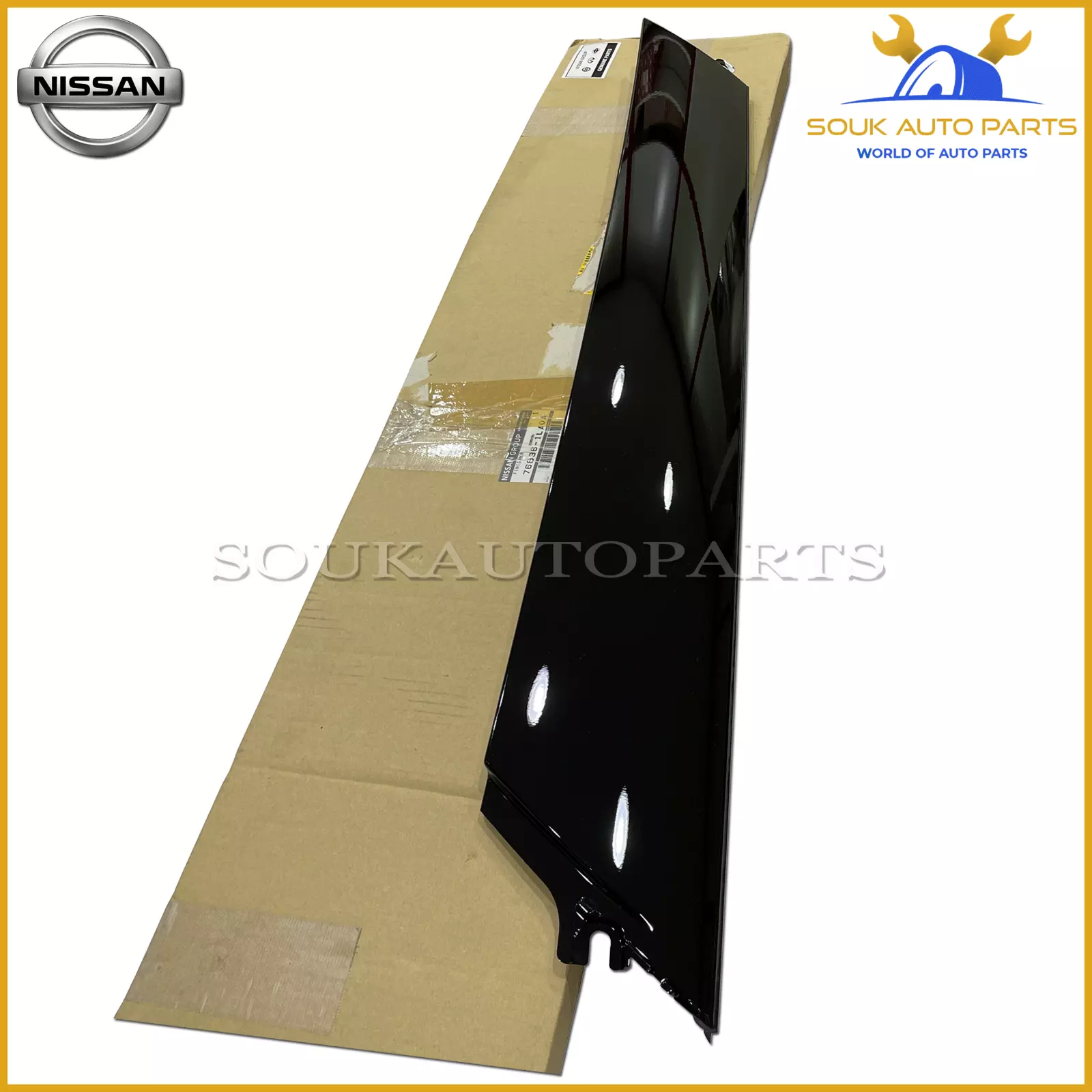 76836-1LA0A Genuine Nissan FINISHER-FRONT PILLAR RH Armada, Infiniti QX56 QX80