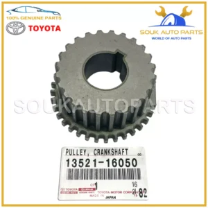 13521-16050 Genuine Toyota CRANKSHAFT TIMING PULLEY 1352116050 OEM