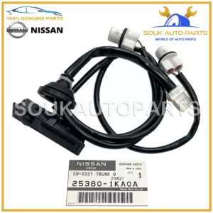 25380-1KA0A Genuine Nissan SWITCH ASSY-TRUNK OPENER 253801KA0A OEM