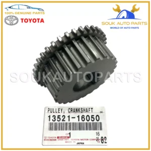 13521-16050 Genuine Toyota CRANKSHAFT TIMING PULLEY 1352116050 OEM