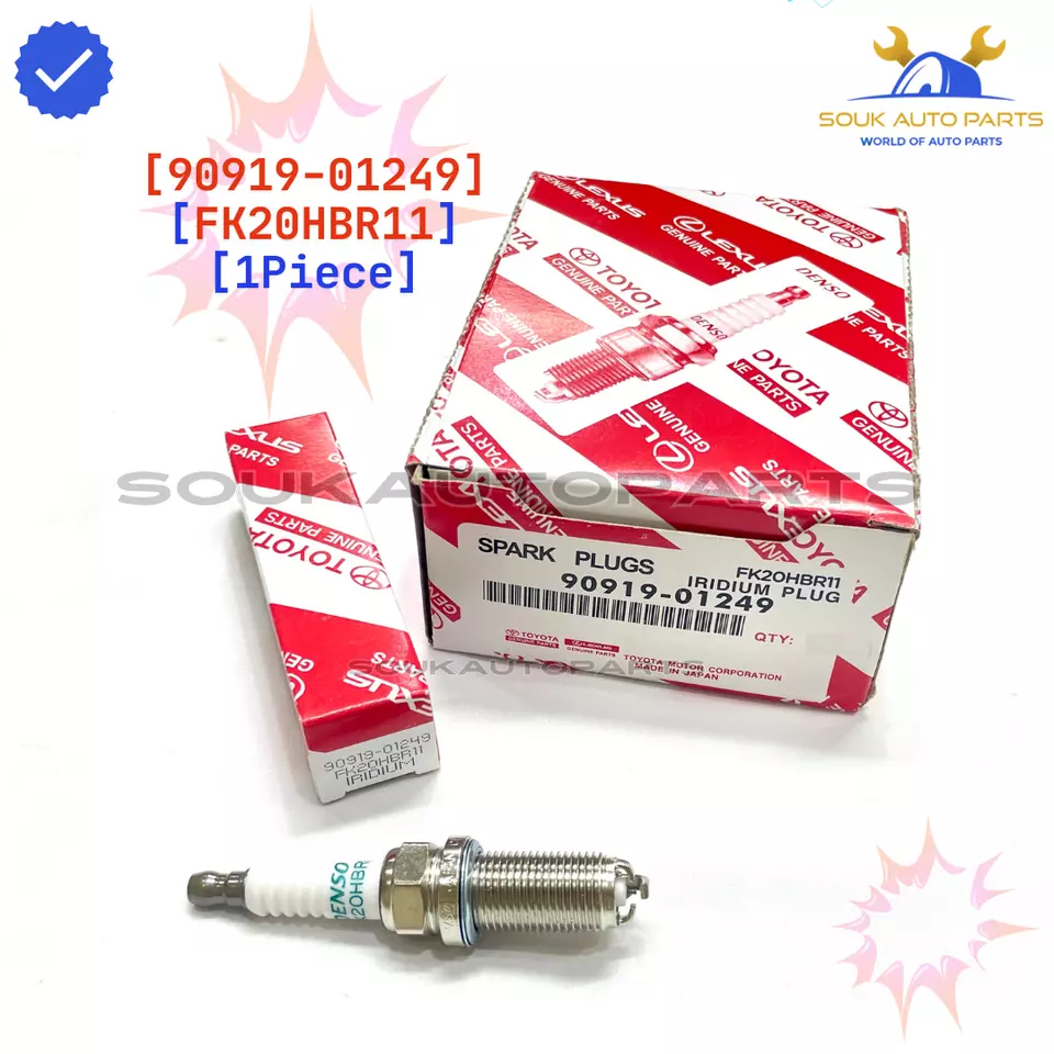90919-01249 Genuine Toyota SPARK PLUG 9091901249 OEM LEXUS GS300 IS F FK20HBR11