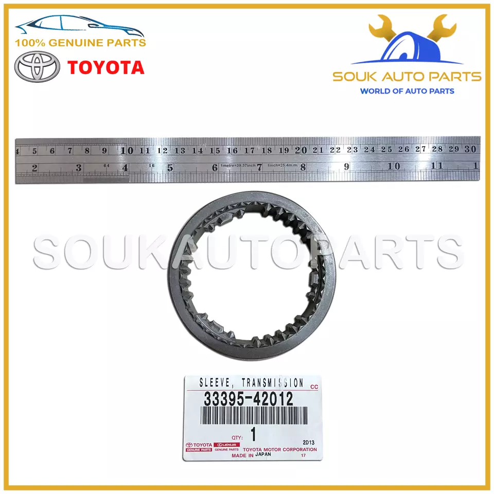 33395-42012 Genuine Toyota TRANSMISSION HUB SLEEVE, NO.3 33395-42012 OEM