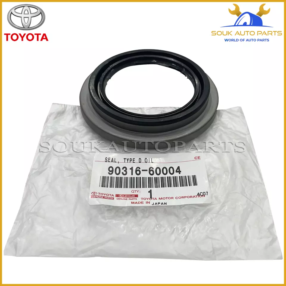 90316-60004 Genuine Toyota SEAL, OIL (FOR STEERING KNUCKLE), RH/LH 9031660004