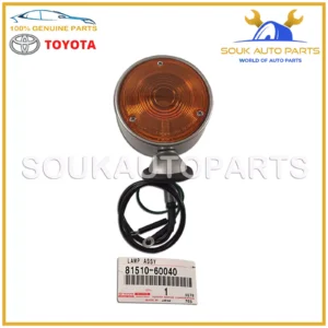 81510-60040 Genuine Toyota FRONT TURN SIGNAL LIGHT Land Cruiser FJ40
