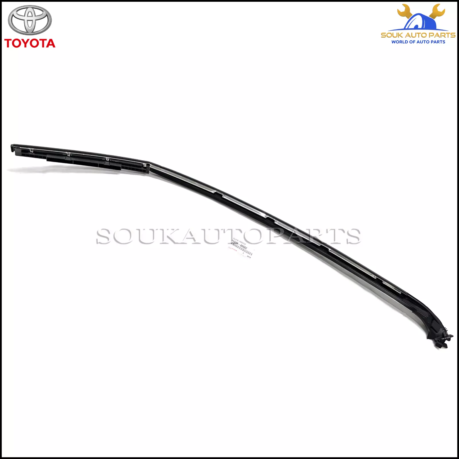75533-60082 Genuine Toyota WINDSHIELD OUTSIDE MOLDING RH