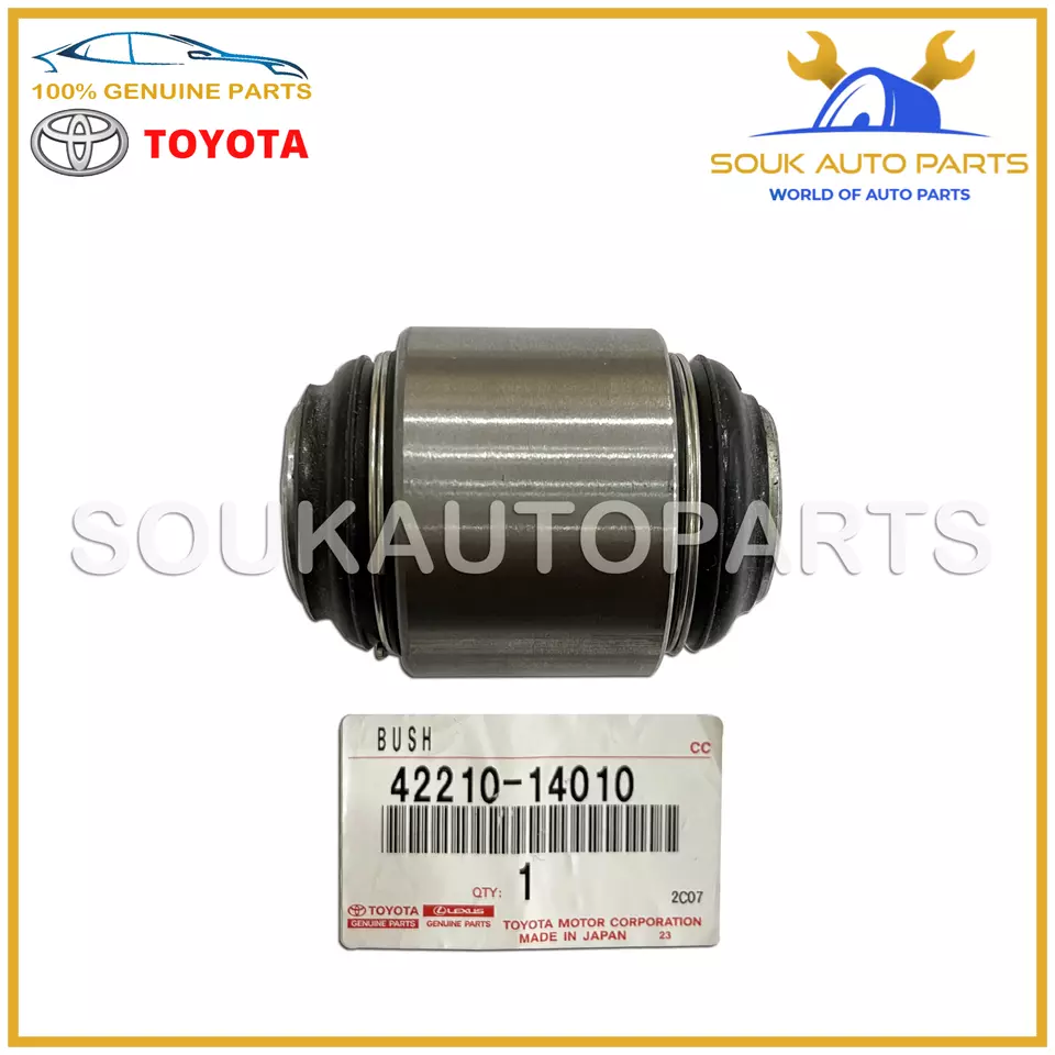 42210-14010 Genuine Toyota BUSH ASSY, LOWER BALL 4221014010 OEM