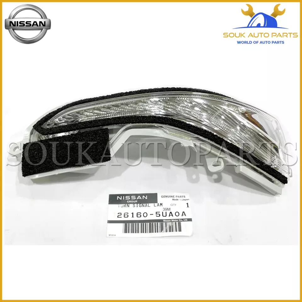 26160-5UA0A Genuine Nissan TURN SIGNAL LAMP 261605UA0A OEM QX50 QX50/EX QX60/JX