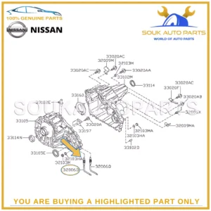 32006-8S01A NISSAN GENUINE SWITCH ASSY-4WD 320068S01A OEM